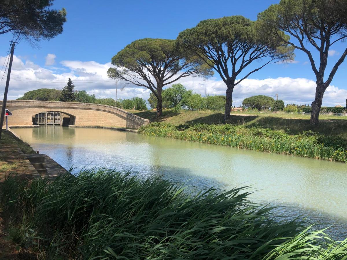 Villa Pintourina Salleles-d'Aude Luaran gambar